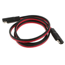 Lovoski 12-24V SAE Male to Female Harness Cable for Car Motor Solar Battery
