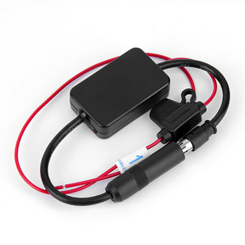 ANT-208 Car Stereo Radio Inline Antenna Aerial AM & FM Signal Amplifier B GJQ