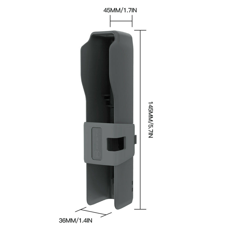 Portable Gimbal Camera Silicone Carrying Case with Lanyard for DJI Osmo Pocket 2