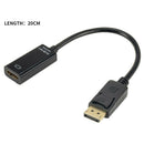 Display Port Male To HDMI Female Cable Converter For PC Monitor Projector TV Set