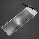 6 Pcs Bookmark Ruler Magnifier Fresnel Lens 3x Magnifying Sheet Clear E4W6