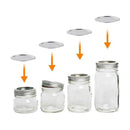 70MM Ball Wide Mouth Canning Ma-son Jar Lids Leak Proof - 24 Lids Per Bag