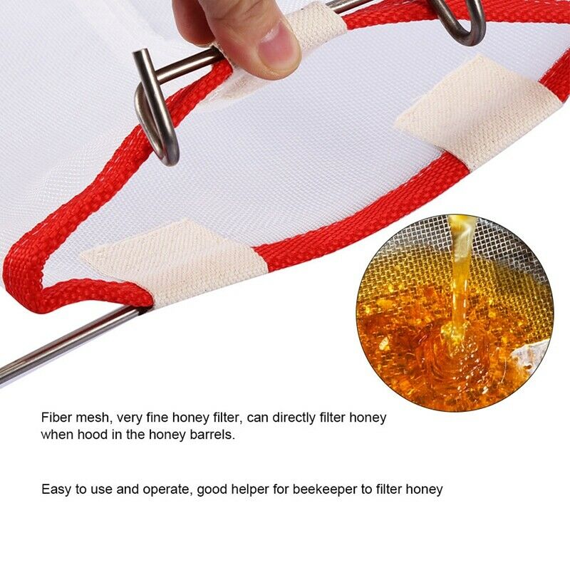 Rectangular Portable Honey Sieve Strainer Apiary Equipment Beekeeping Tools