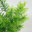Set 10 30cm Green Artificial Cedar Tree Home Garden Decoration Conifer Tree