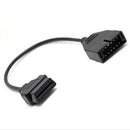 12 Pin OBD1 to 16 Pin OBD2 Convertor Adapter Cable For GM Car Diagnostic Scanner