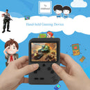Classic 500 Games Video Player Rechargeable Handheld Game Console (Black)