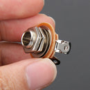 Switchcraft#11 1/4 6.35mm 2-Conductor Mono Chassis Guitar Jack Input Output #gib