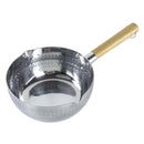 Aluminum Sauce Pan Pour Spout Milk Soup Pot Coffee Butter Warmer Picnic 20cm