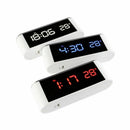 Household LED electronic clock mirror clock home thermometer with USB Digit P7G7