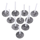 100x Candles Mold Wick Tabs Eco-Friendly Candle Sustainer Making pure cotton OZ