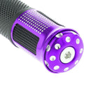 1 Pair Motorcycle 22mm Handlebar Grips Universal Purple