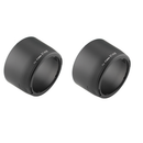 Pair  ET-65III Camera Lens Hood Black for Canon EF 85mm 100mm 135mm 70-210mm