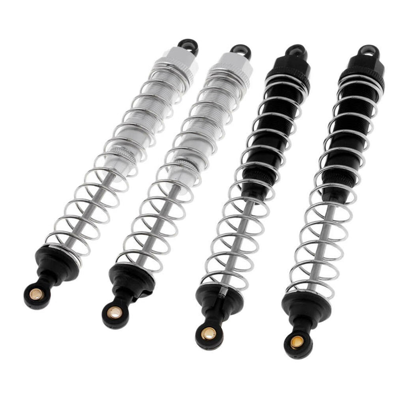 4Pcs Alloy Shock Absorbers Damper 130mm for 1:10 HSP 94180 D90 4WD RC Buggy