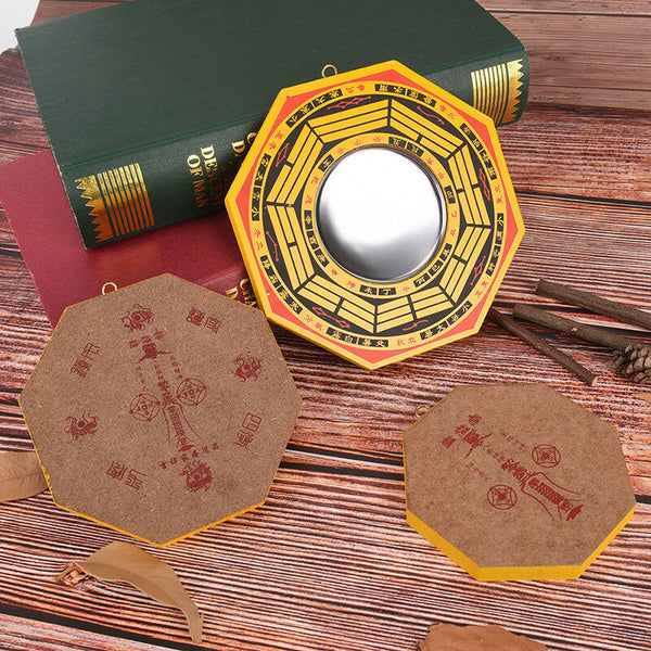 4" Inch Chinese Dent Convex Bagua Mirror Blessing House Protection Feng Shui ME