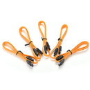 5Pcs Serial ATA SATA 3 RAID Data HDD Hard Drive Disk Signal Cables 40CM 3C