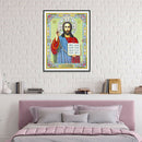 5D DIY Special Shaped Diamond Painting God Cross Stitch Kit Home Wall Decor