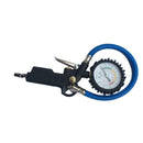 220PSI Self-locking Pistol Grip Trigger Tire Inflator Tyre Pressure Gauge