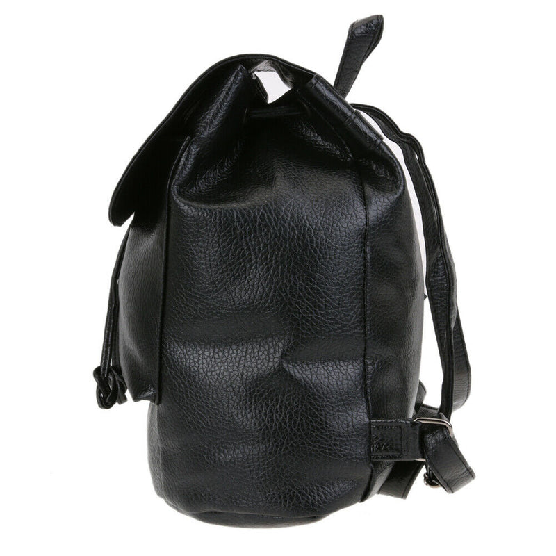 Leisure PU Leather Multi-Function Women Travel Backpack Schoolbag