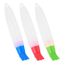 3PCS Silicone Oil Bottle With Brush Baking BBQ Basting Brush Pastry Oil Brush