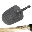 0.8mm-10mm Keyless Drill Chuck Screwdriver Impact Driver H6S9 Shank- Adapto H9J5