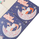 4Pcs DIY Christmas Card Embroidery 5D Rhinestones Painting Greeting Card