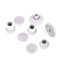 White Thumb Stick Button Grip Mod Kit w/Screwdriver for XBOX One Elite