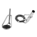 Rod Tip Repair Kit Fishing Rod Tips Stainless Steel Ceramic Ring Guides Rod