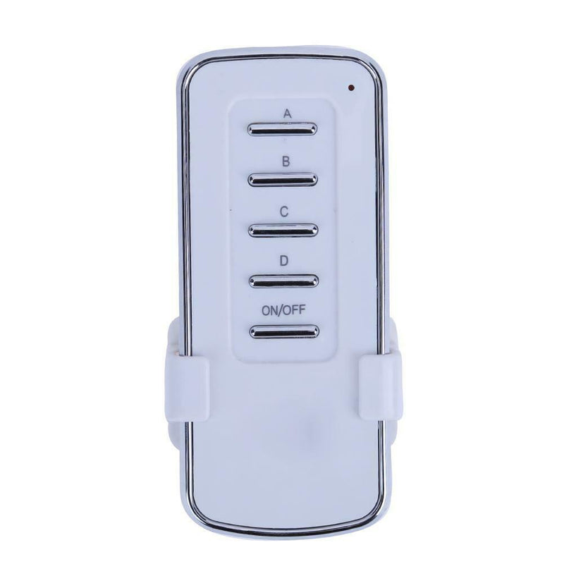 220V 4 Way Wireless RF Remote Control ON/OFF Switch + 1 Remote Controllers