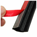 P-shape Car Truck Motor Door Rubber Seal Strip Weatherstrip Seals Hollow Y4T7
