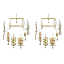 14 x Wooden Toys with Bell for Medium Parrots and Birds Like Amazon, African