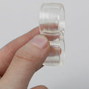 Door Stop Transparent Door Handle Buffer Baby Safety Anticollision RingB Hn