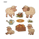 Sheep Silicone Stamp+Metal Cutting Dies Stencil Scrapbook Album Decor Craft