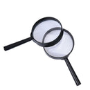 2pcs 5 times magnifier hand held magnifying glass loupe reading  25mm handheldJR
