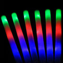 1X Changeable Light Up Foam Sticks LED Wands Rally Rave Batons Flashing
