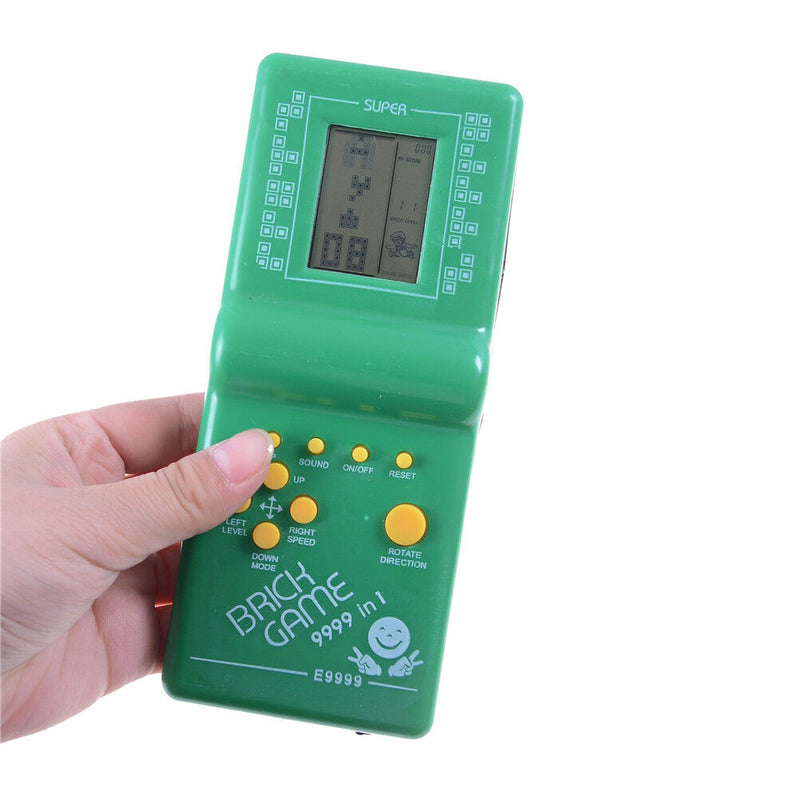 Kids Dazzling Toys Educational Tetris Brick Game Machine Christmas Gift LJ