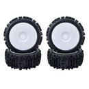 4PCS/set RC 1:8  Car Buggy Foam Rubber Tyre Tires & Wheel Rim