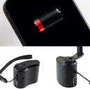 Portable Wind UP Hand Dynamo Crank USB PDA MP3 Cell Phone Z7H5 Emergency C1L7