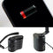 Portable Wind UP Hand Dynamo Crank USB PDA MP3 Cell Phone Z7H5 Emergency C1L7