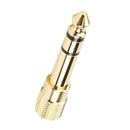 3.5mm Stereo Socket To 6.35mm Headphone Audio Mono Socket AUX Converter