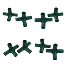 4x Plastic Greenhouse Joints PVC Building Fittings Frame Connectors 4L