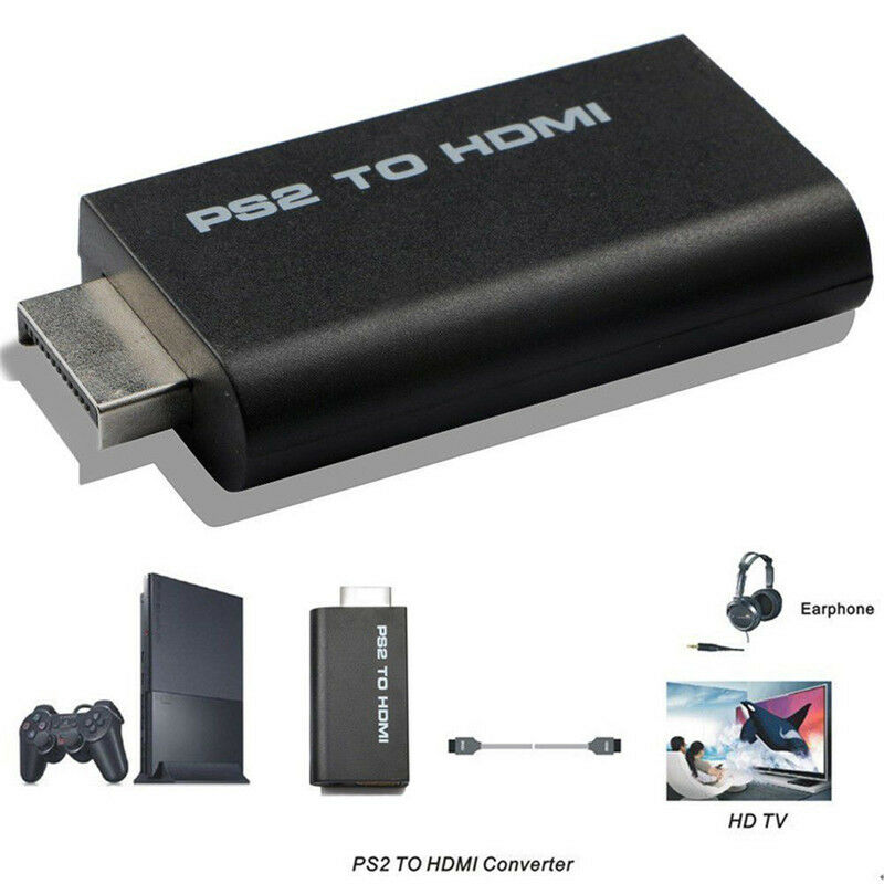 HDV-G300 PS2 To HDMI 480i/480p/576i Audio Video Converter Adapter For PSX PS4 â„–[