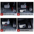 Gas Brake Pedal Covers For Jeep Grand Cherokee Dodge Durango 2011-2018 Non- R6Q8