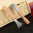 2pcs Dirt Remover Travel Salon Portable Rake Cleaning Tool Hair Brush Cleaner