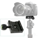 Metal Clamp Quick Release Plate for Manfrotto Arca-Swiss Tripod BallHead 3/8inch