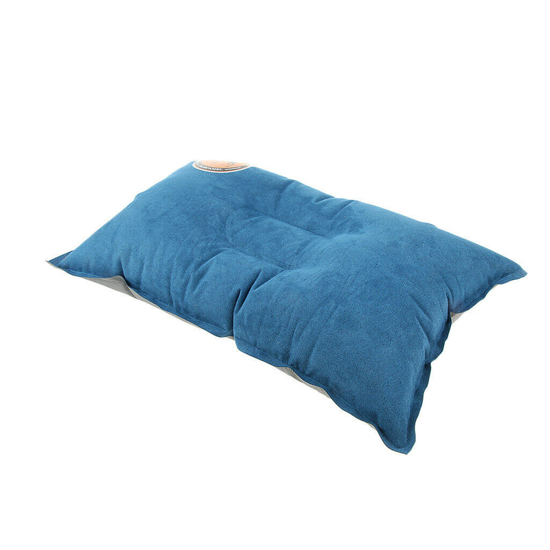 Ultralight Inflating Travel Camping Pillows Soft Velvet Neck Support for