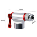 Aluminum Alloy CO2 Inflator Head Cycling Pump Schrader & Presta Bike P gtJ Gn