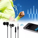 3.5mm Plug Wired Plastic Case In-Ear Stereo Bass Earphone