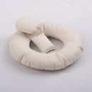 Newborn Photography Prop Baby Posing Pillow Photo Prop Pad Photoshoot Beige