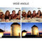 3 in 1 Fish Eye+ Wide Angle+ Macro Camera Lens Kit for Phone (Black) SN9F