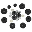 Drum Accessories Kit Cymbal Felts + Cymbal Sleeves + Wing Nuts + Washe OCI